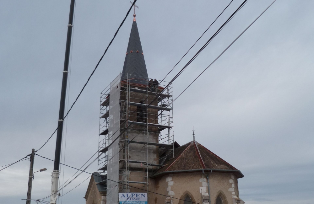 Rénovation complète d'un clocher
